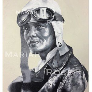 Amelia Earhart Print